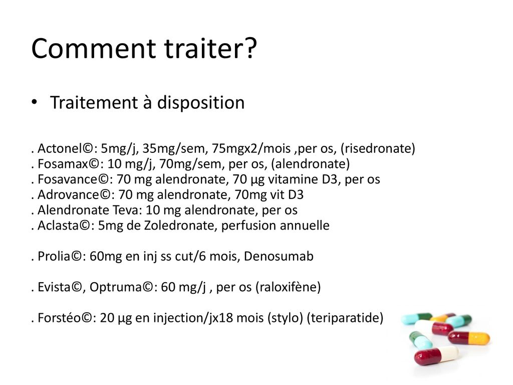 Mise Au Point Sur Le Diagnostic Et Le Traitement De Lost Oporose